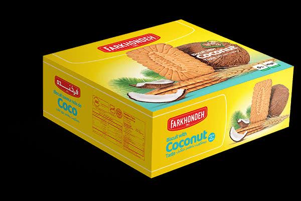 تصویر بیسکویت فرخنده قیمت مصرف کننده 155/000 